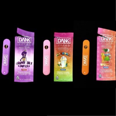 Assorted dank vape juice flavors including la confidential, king louie, sour apple, ak 47, bubble gum, and more.